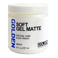 GOLDEN ACRYLIC SOFT GEL MATTE 8OZ - GD3013-5