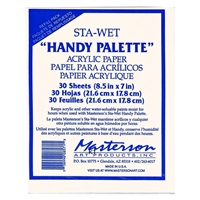 REFILL PAPERS FOR STA-WET HANDY PALETTE 857 ME857-1