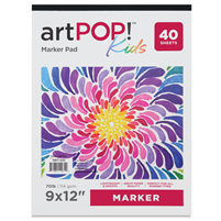 ARTPOP MARKER PAD 9x12 inches, 40 sheets 10671-1223