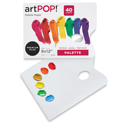 ARTPOP DISPOSABLE PALETTE 9x12 inches, 40 sheets 03536-1023