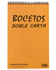 SKETCH PAD 11X17 inches 50 SHEETS BOCETOS SPIRAL 20180832