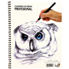 DRAWING PAD 8.5x11 inches 40 SHEETS 130 grams SPIRAL BUHO 20040381
