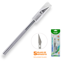 PRESICION KNIFE with 5 BLADES POINTER 5524