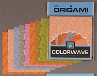 ORIGAMI PAPER THE WAVE 5 7/8 INCH 40 SHEETS AIWV200