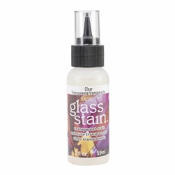 GLASS STAIN 1oz CLEAR GLS01