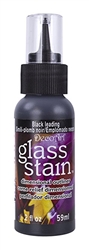 GLASS STAIN 1oz BLACK GLS12