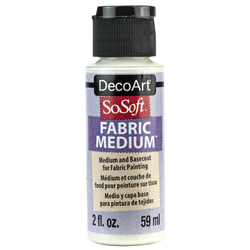 SOSOFT FABRIC PAINT MEDIUM 2 onz (59ml) 66245-0102