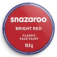 SNAZAROO FACE PAINT POT 18ml BRIGHT RED SN1118055