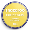 SNAZAROO FACE PAINT POT 18ml BRIGHT YELLOW SN1118222