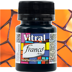 FRANCO GLASS STAIN PAINT 30ml ORANGE 25003