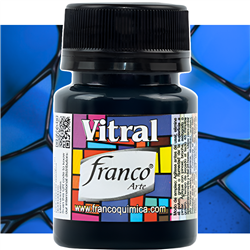 FRANCO GLASS STAIN PAINT 30ml BLUE 25007
