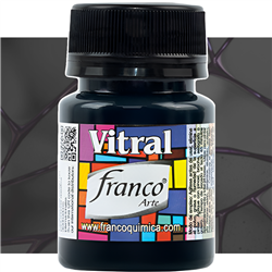 FRANCO GLASS STAIN PAINT 30ml BLACK 25012
