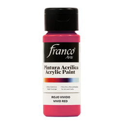 FRANCO ACRYLIC 59ml VIVID RED 480631-18322