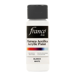 FRANCO ACRYLIC PAINT 60 ml WHITE 480839-18001