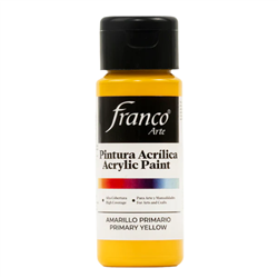 FRANCO ACRYLIC 59ml PRIMARY YELLOW 480877-18004