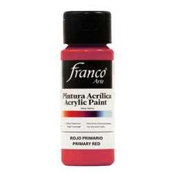 FRANCO ACRYLIC 59ml PRIMARY RED 480976-18010