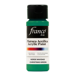 FRANCO ACRYLIC PAINT 60 ml CHRISTMAS GREEN 481133-18023