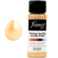 FRANCO ACRYLIC 59ml METALLIC PALE GOLD 481362-18037