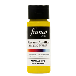 FRANCO ACRYLIC 59ml VIVID YELLOW 486312-18052