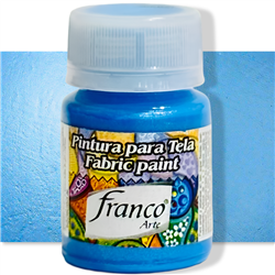 FRANCO FABRIC PAINT 30ml METALLIC BLUE 31052