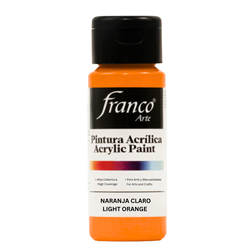 FRANCO ACRYLIC PAINT 60 ml LIGHT ORANGE 487197-18080