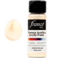 FRANCO ACRYLIC 59ml METALLIC PEARL GOLD 487289-18081