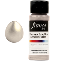 FRANCO ACRYLIC 59ml METALLIC CHAMPAGNE 488743-18311