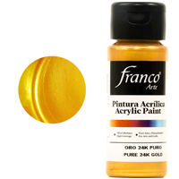 FRANCO ACRYLIC 59ml METALLIC PURE GOLD 24K 488750-18312