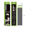 NITRAM CHARCOAL ACADEMIE FUSAINS B SOFT 5MM  NC807171