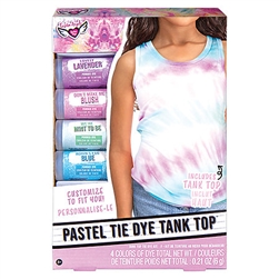 Tie Dye Tank Top Kit Pastel Colors - FN12713