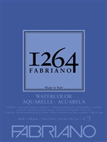 FABRIANO 1264  WATERCOLOR PAD 9x12 inches 140LBS-300 gsm COLD PRESS 30 SHEETS FR7119100600
