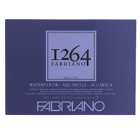 FABRIANO 1264  WATERCOLOR PAD 11x15 inches 140LBS-300 gsm COLD PRESS 30 SHEETS FR7119100601