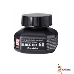 INK KURETAKE ZIG CARTOONIST BLACK 60 ML ZGCNCE104-6