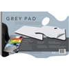 NEW WAVE GREY PAPER PALETTE - DISPOSABLE 11x16 INCHES	 ERGONOMIC NW00401