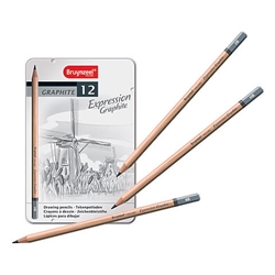 EXPRESSION GRAPHITE DRAWING PENCIL SET OF 12 TN7715M12
