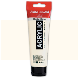 AMSTERDAM ACRYLIC 120ml NAPLES YELLOW LIGHT 222  RT17092222