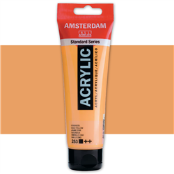 AMSTERDAM ACRYLIC 120ml GOLD YELLOW 253 RT17092532