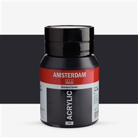 AMSTERDAM ACRYLIC 500ML LAMP BLACK TN17727022