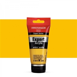 AMSTERDAM EXPERT ACRYLIC 75ML PERMANENT YELLOW MEDIUM 284 TN19112840