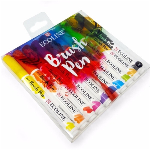 Royal Talens Ecoline Liquid Watercolour Brush Pens - singles sold  individually
