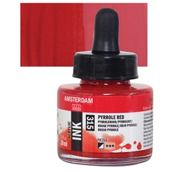 OFITURIA Amsterdam Acryl-Tinte ULT.Marine, 30 Ml – Hochflüssig, Wasserfest, Ideal Für Kalligraphie, Aquarell & Airbrush