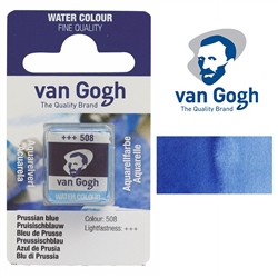 VAN GOGH WATERCOLOR HALF PAN PRUSSIAN BLUE - 508 TN20865081