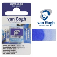 VAN GOGH WATERCOLOR HALF PAN COBALT BLUE - 512 TN20865121