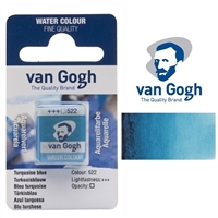 VAN GOGH WATERCOLOR HALF PAN TURQUOISE BLUE - 552 TN20865221