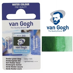 VAN GOGH WATERCOLOR HALF PAN HOOKERS GREEN DEEP - 645 TN20866451