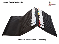 MARKER CASE COPIC EMPTY WALLET - 24PC CMWALLET24-B