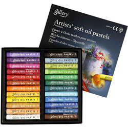 MUNGYO SOFT OIL PASTEL SET 24 ARTIST 21093-1249