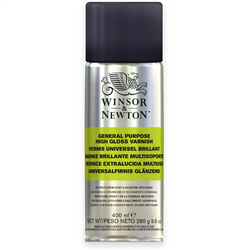WINSOR & NEWTON GENERAL PURPOSE SPRAY VARNISH GLOSS 400ml WN3041988