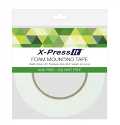 TAPE DOUBLE SIDED FOAM HIGHTACK 1/2 INCHES x 4.4 YARDS CMXFTH12