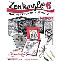BOOK - ZENTANGLE 6 EXPANDED WORKBOOK EDITION MVFCDO5488 Disc